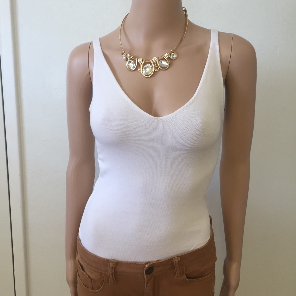 Debut white bodysuit (A-09)